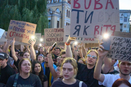 Mracna nad Volodymyrom Zelenskym