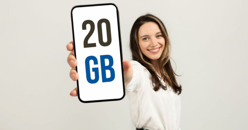 20 GB dat len za 9 eur mesacne