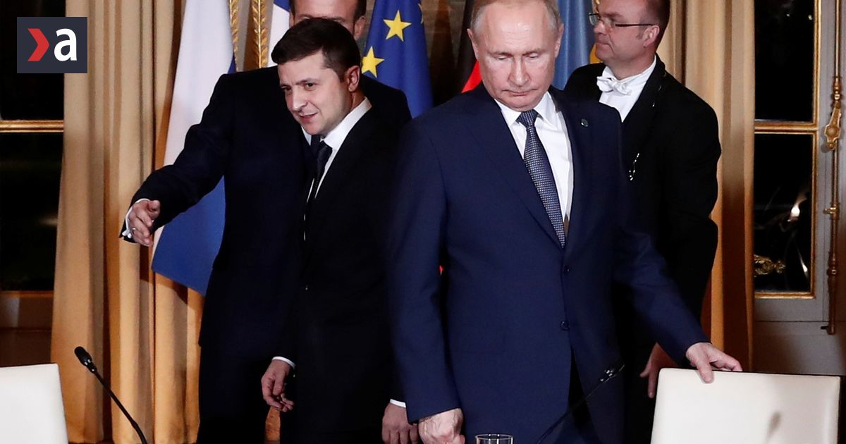 Stretne sa Vladimir Putin s Volodymyrom Zelenskym