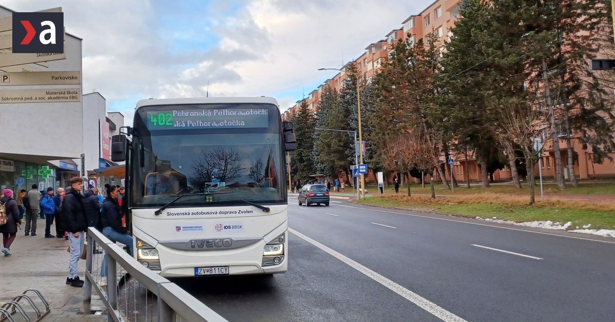 Novinky v autobusoch Banskobystrickeho kraja
