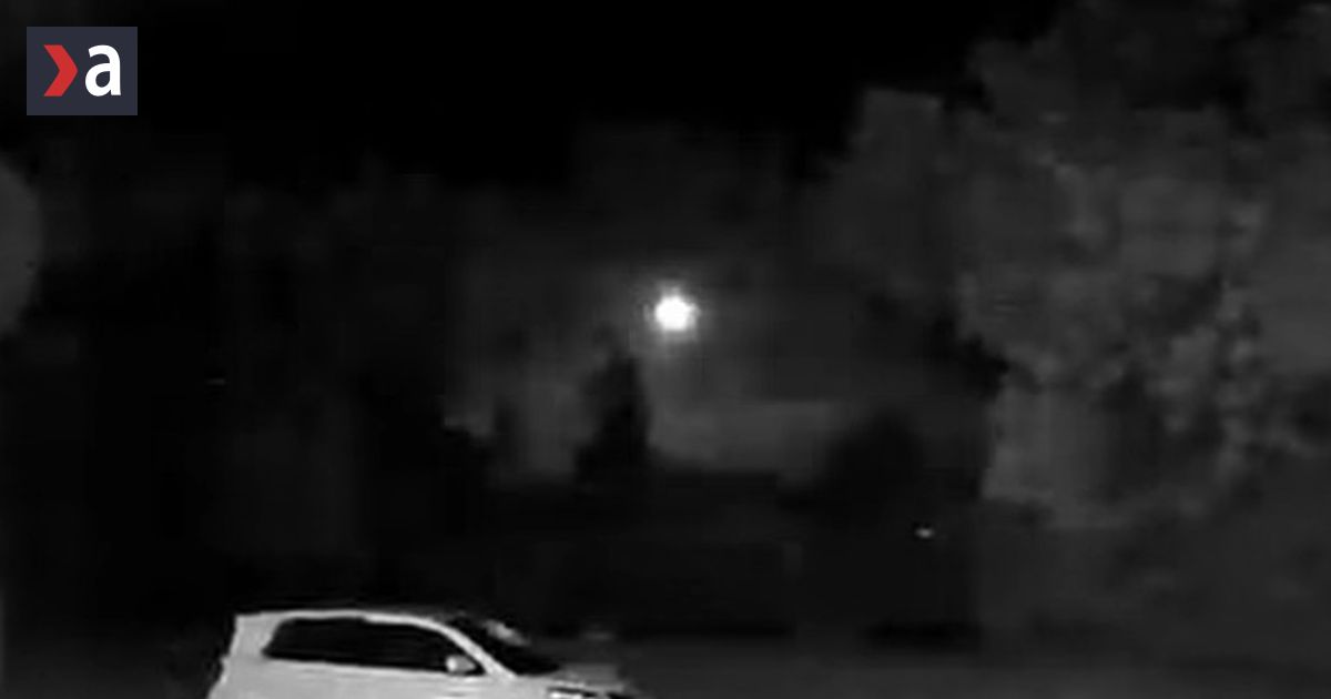 Objavilo sa prve video zostrelenia ruskeho dronu nad Polskom