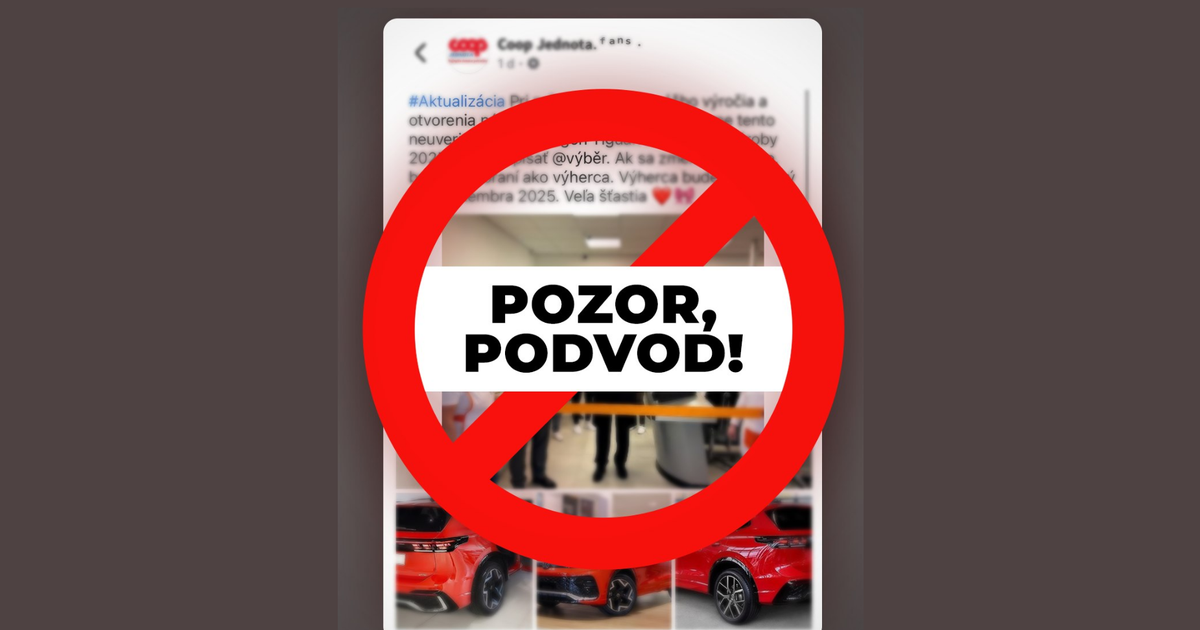 Pozor na podvod Takto sa vydavaju za znamy retazec