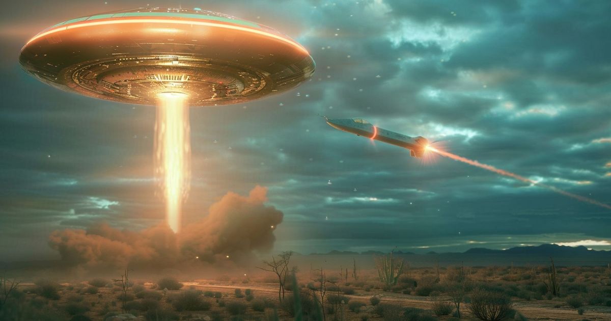 UFO od ktoreho sa odrazila raketa Sokujuce video v Kongrese