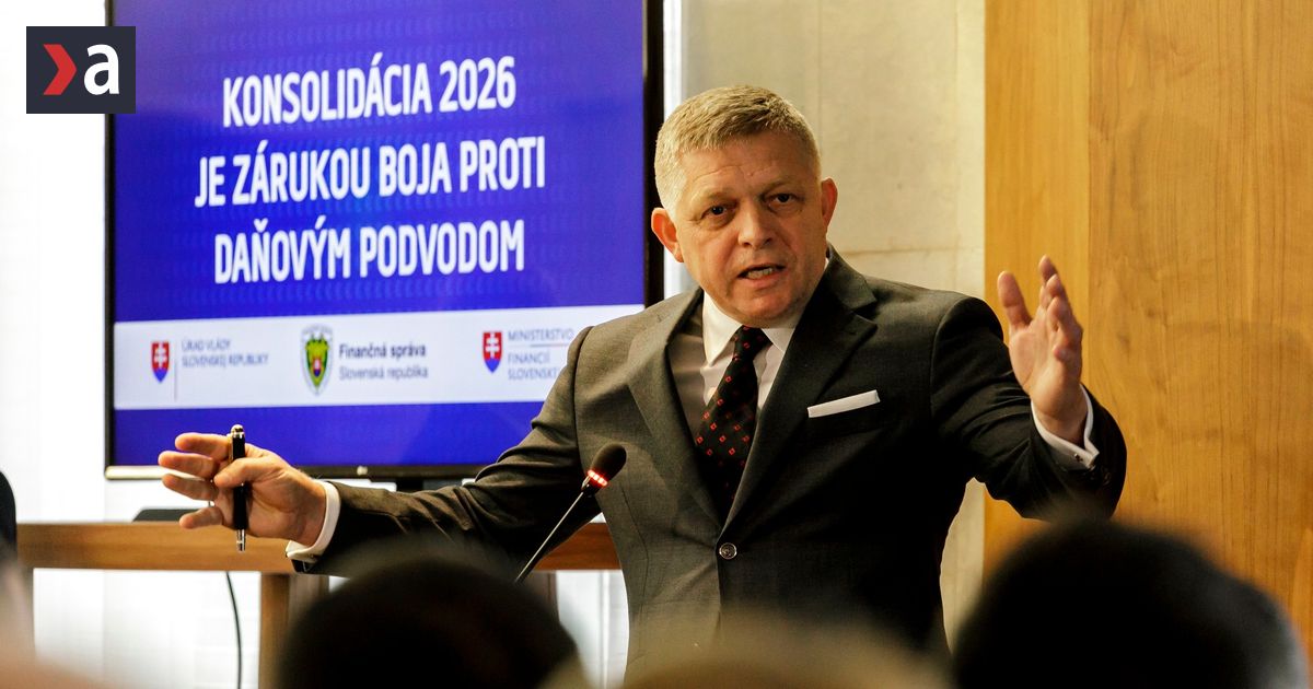 Preco Fico opat riesi dane Statu chybaju peniaze no robi chybu