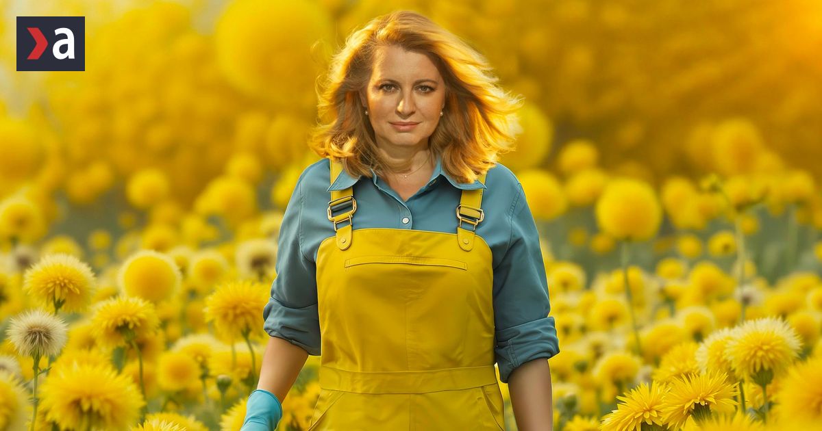 Zuzana Caputova ako zahradnicka To je realita