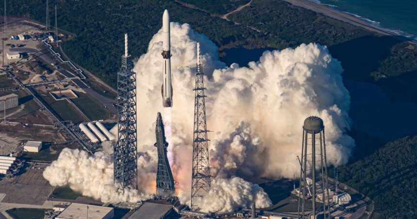 Historicky uspech Raketa Blue Origin zvladla tazky manever