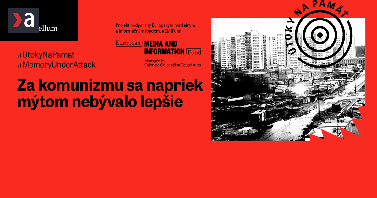Studena sprcha pri pohlade na bezproblemove byvanie za komunizmu