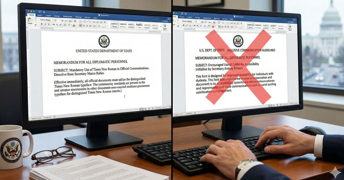 Americka diplomacia zakazala moderne pismo prekvapi vas dovod