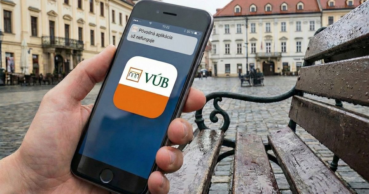 Aplikacia VUB nefunguje Musite ju vymenit
