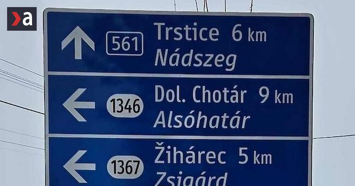 Dvojjazycne tabulky v obciach podporuju historicke vazby