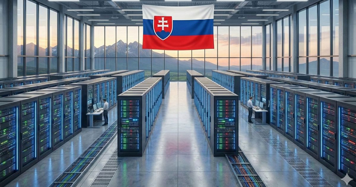 Slovensko si rezervovalo vykon v novej AI tovarni