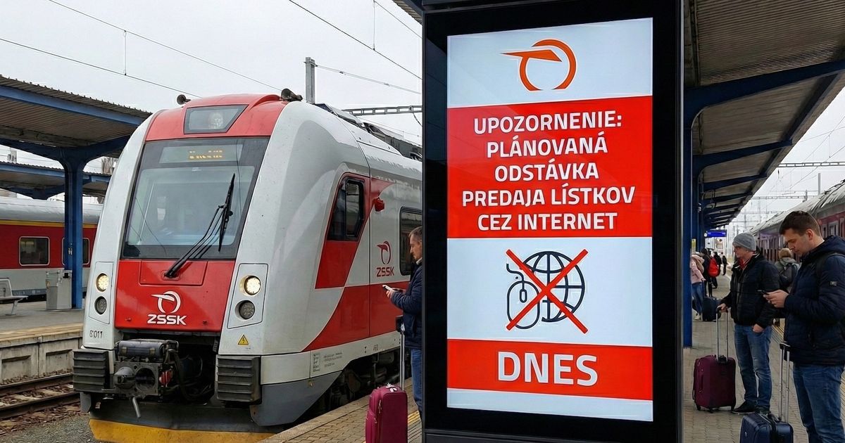 ZSSK ma naplanovanu dalsiu odstavku sluzieb