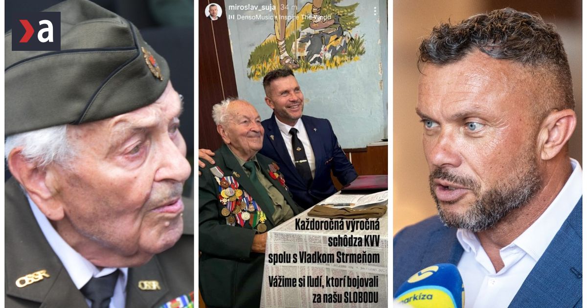 Nevedel som kto to je bol som oklamany Ucastnika SNP Vladimira Strmenya nahnevala spolocna fotka so Sujom z Republiky