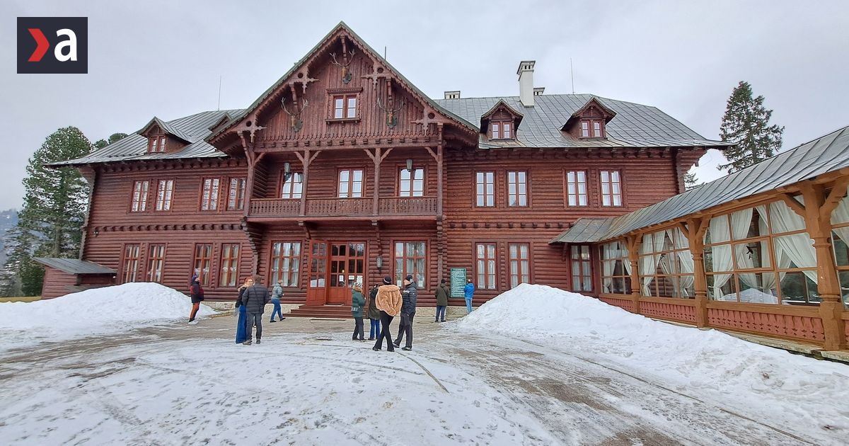 Zamcek Hohenlohe s povodnym interierom laka milovnikov Tatier