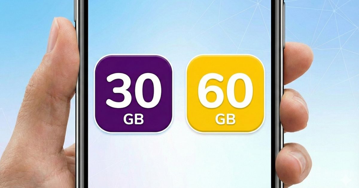 trik na mobilne data zadarmo 60 gb na pol roka bez viaznosti ako na to