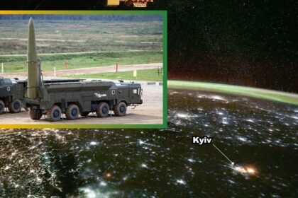 Zabery ktore mrazia Obrovske explozie v Kyjeve boli viditelne az zo vzduchu