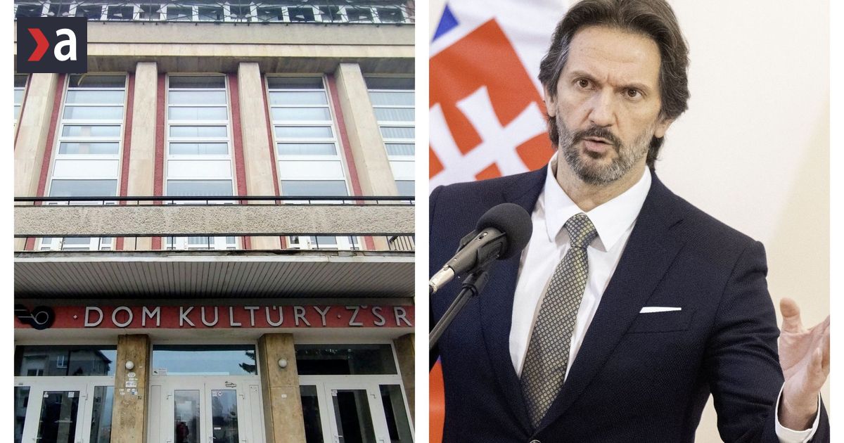 Zeleznice ho uz nechcu Skonci Dom kultury ZSR vo Zvolene u ministra Kalinneka