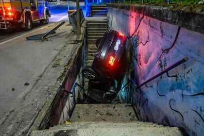 Absurdnu nehodu v Kosiciach sposobil policajt z inspekcie
