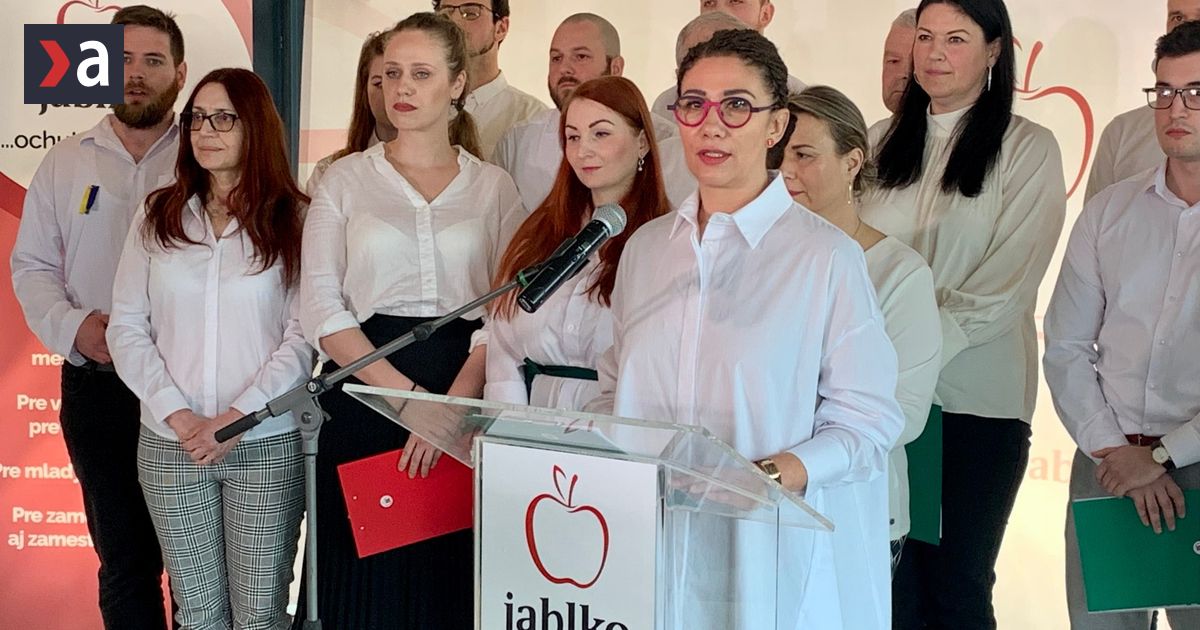 Chcela pomoct porazit Fica dnes hovori o omyle Ministerstvo schvalilo krok ktorym sa za stranou Jablko robi hruba ciara