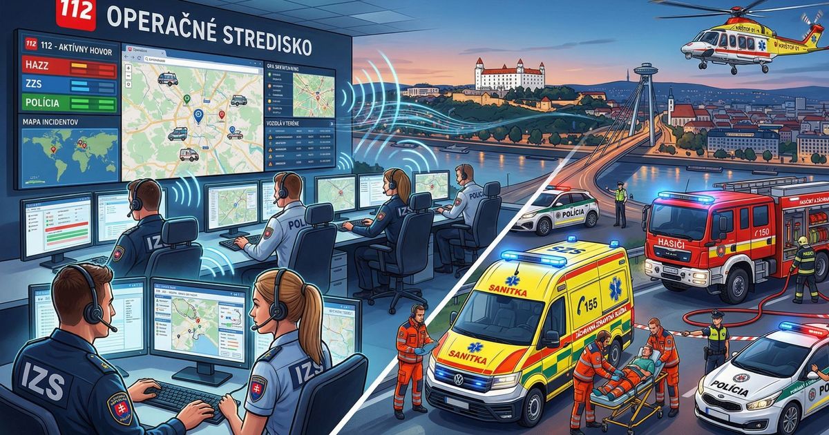 Stat modernizuje zachranne zlozky Pribudne moznost videohovoru a chet spustia varovania cez SMS