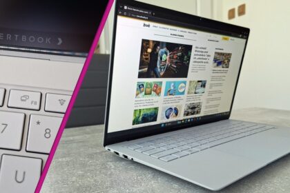 Vyskusali sme notebook z kozmickeho kovu s armadnou odolnostou Displej pripomina papier