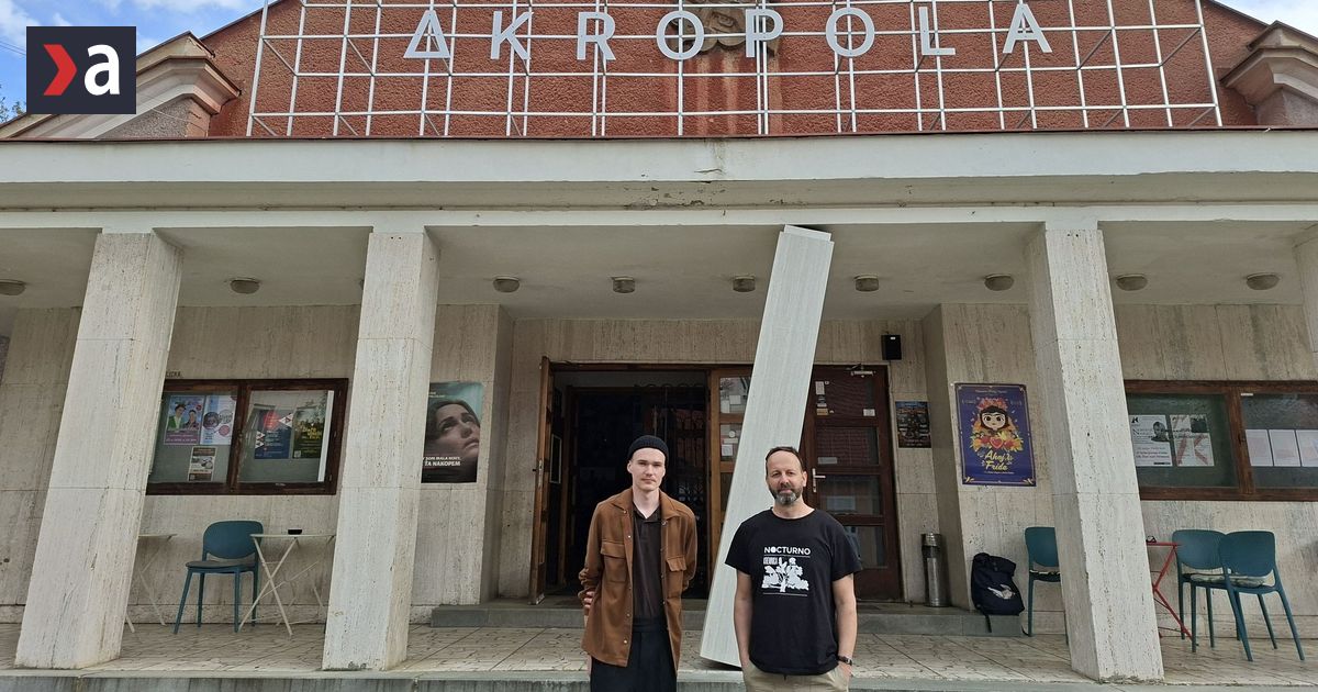 Padaci stlp na prieceli kina niektorych vystrasil v Kremnici cakaju ze sa na pride pozriet aj Lukas Machala