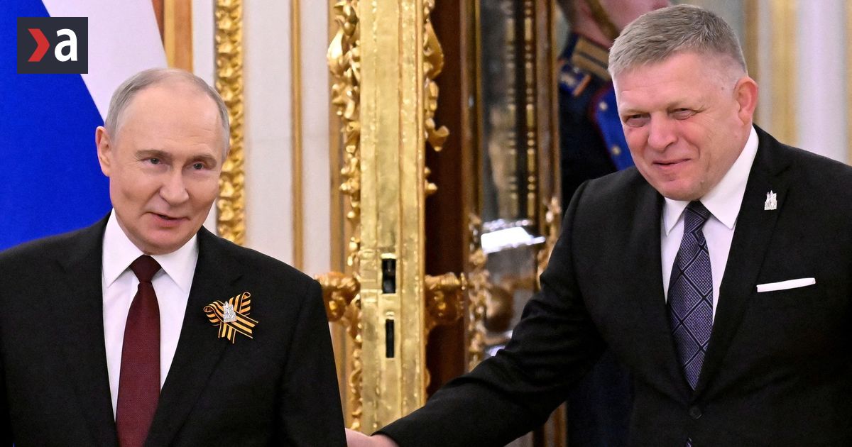 Robert Fico sa vtlacal do priazne Putina ruska televizia si z neho za to robi zarty tyzden vo svetovych mediach