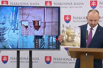 Unikli fotografie stlpov s nekvalitnym betonom Presovska nemocnica moze byt drahsia o 90 milionov