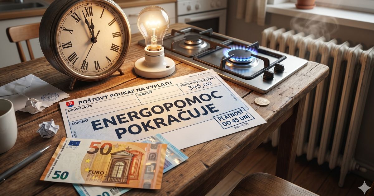 Velka zmena v energetickej pomoci stat teraz posiela vyssie sumy co sa meni
