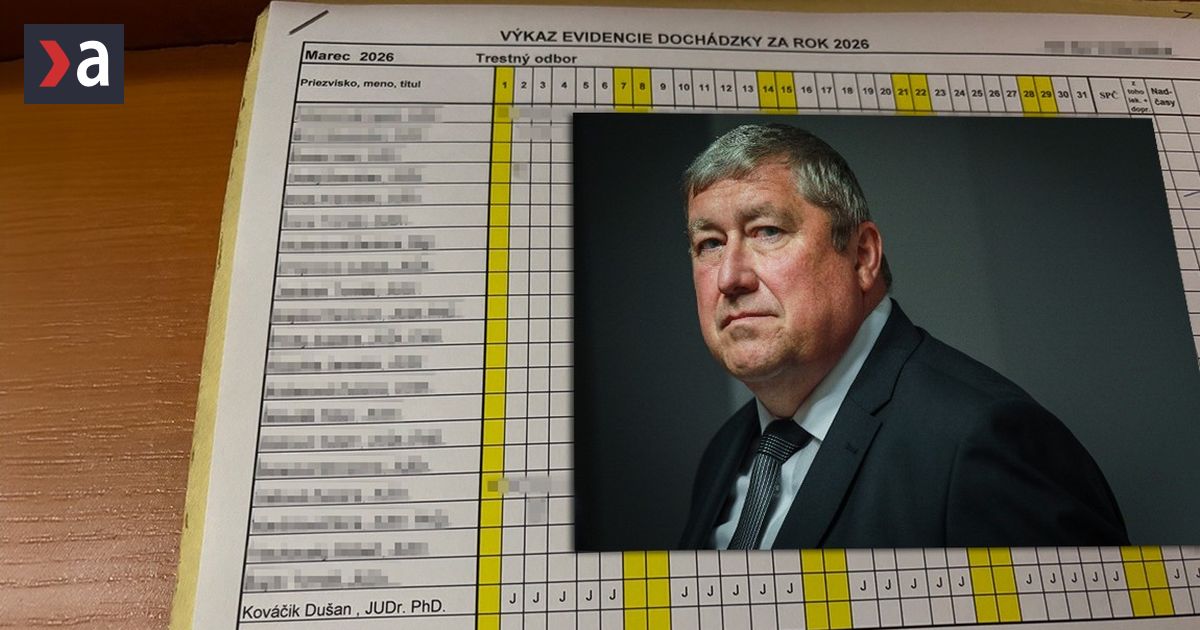 Dusan Kovacik je opat prokuratorom Sedi doma ale dostava cast platu