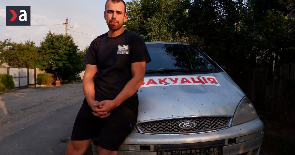 Evakuuje ludi z ostrelovanych miest pre ruske drony sme ciel hovori Ukrajinec ktory zachranuje zivoty
