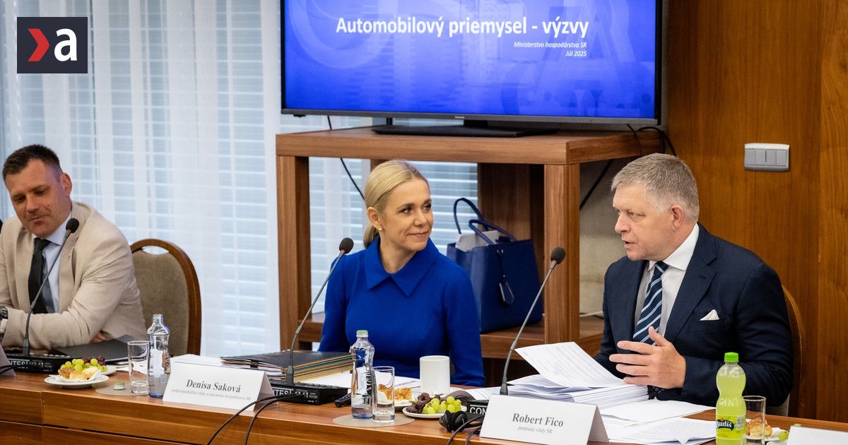 Premier Fico sa dostal do konfliktu s priemyselnikmi Ide o lacne energie