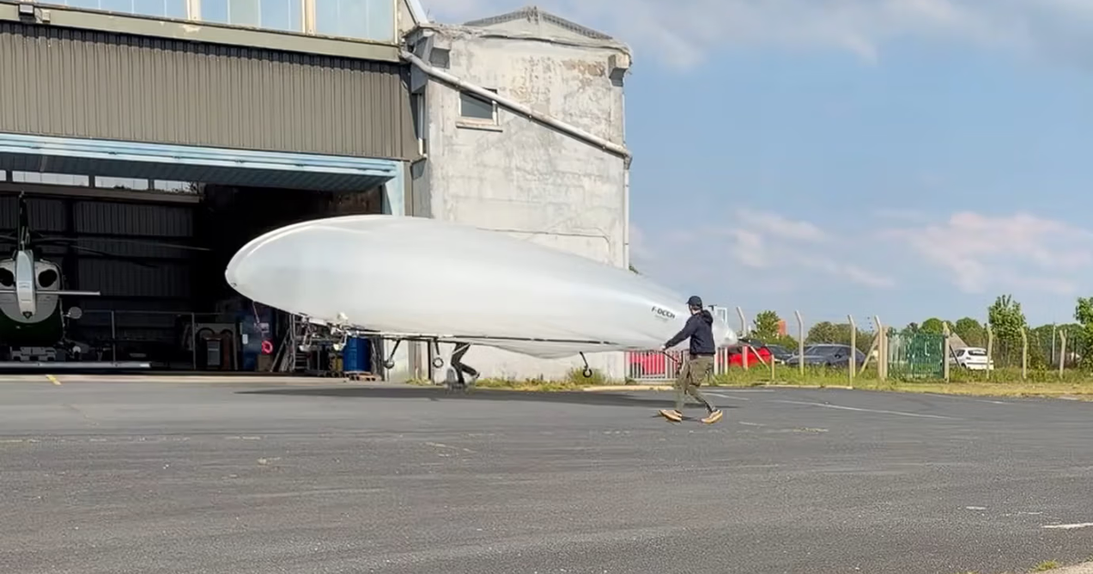 Projekt zaujal aj armadu Netradicny dron staci nafuknut