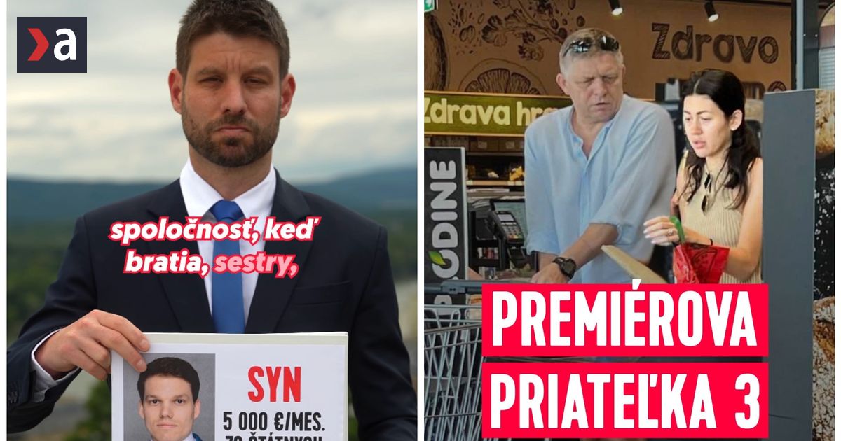 Simecka odhalil Ficovu milenku a hovori o parazitoch PS preslo do tvrdeho protiutoku ma vsak slabiny