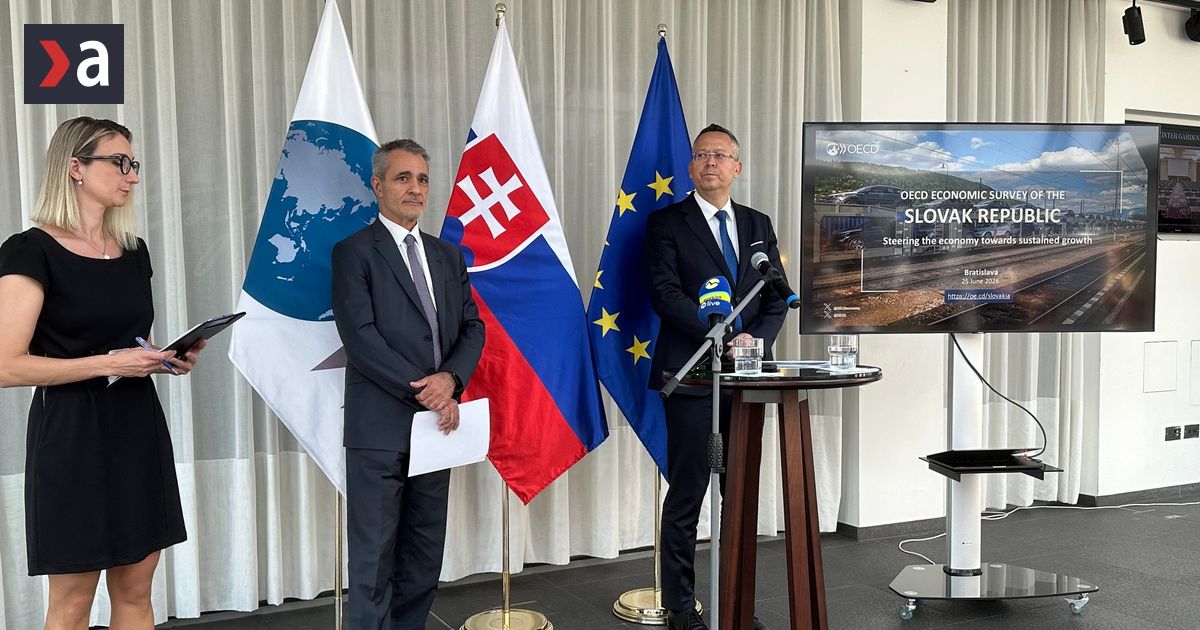Slovenska ekonomika zaostava za susedmi OECD navrhuje riesenia na reformy