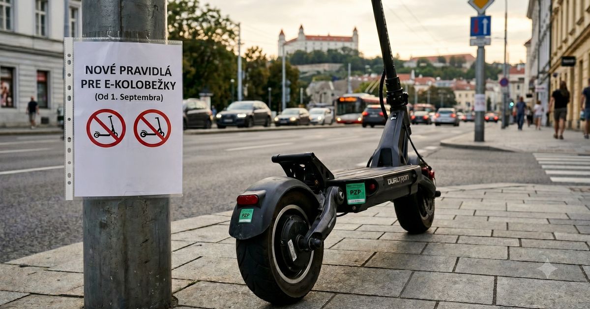 Slovensky paradox stat zakazal rychle kolobezky na cestach no pzp platit musite