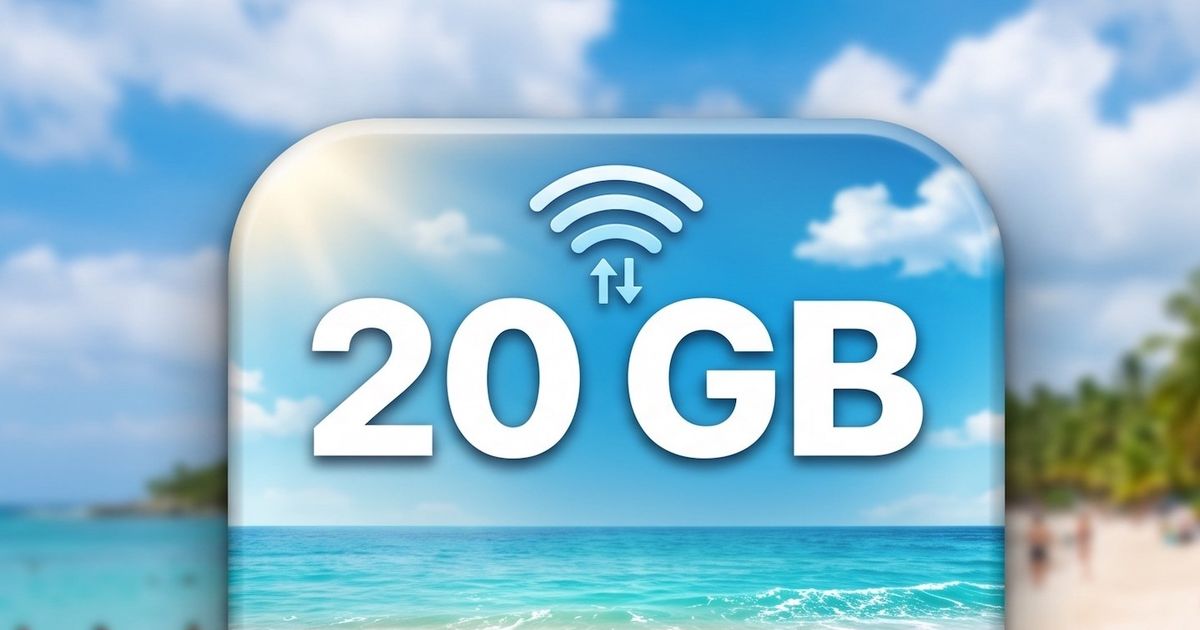 20 GB dat za nizku cenu Mensii operator ponuka balicek na cely rok