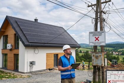 Chcete elektricku pripojku fotovoltiku alebo tepelne cerpadlo Mozete dostat zakaz