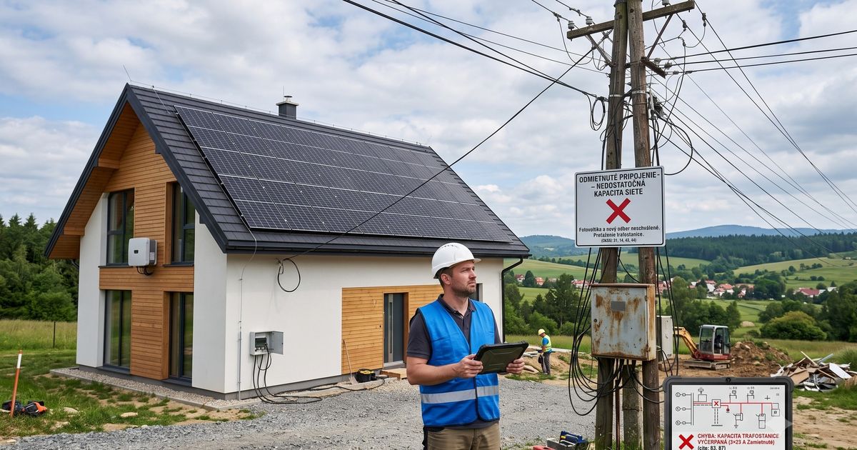 Chcete elektricku pripojku fotovoltiku alebo tepelne cerpadlo Mozete dostat zakaz