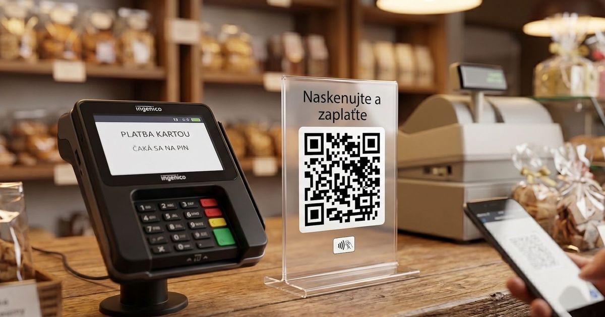 Obchodnici mozu s QR platbami usetrit stat ukazal o kolko si mozu prilepsit