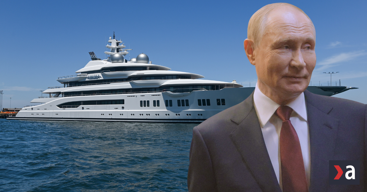 V dovolenkovom raji Europanov kotvia ludia Putina Aj jachta spojena s ruskym prezidentom
