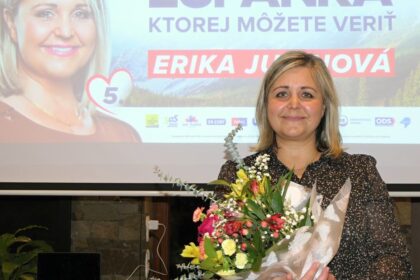 Volby 2026 Erika Jurinova kandiduje po tretikrat v Zilinskom kraji