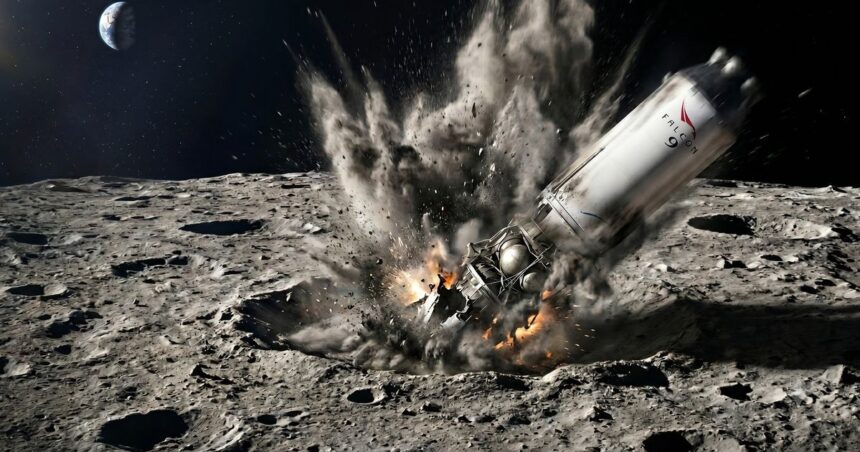 Do Mesiaca narazi raketa od SpaceX Uvidime tuto udalost aj zo Zeme