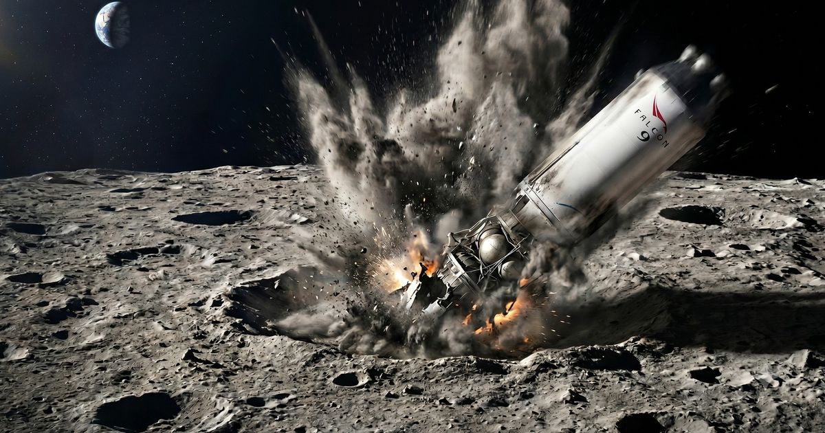 Do Mesiaca narazi raketa od SpaceX Uvidime tuto udalost aj zo Zeme