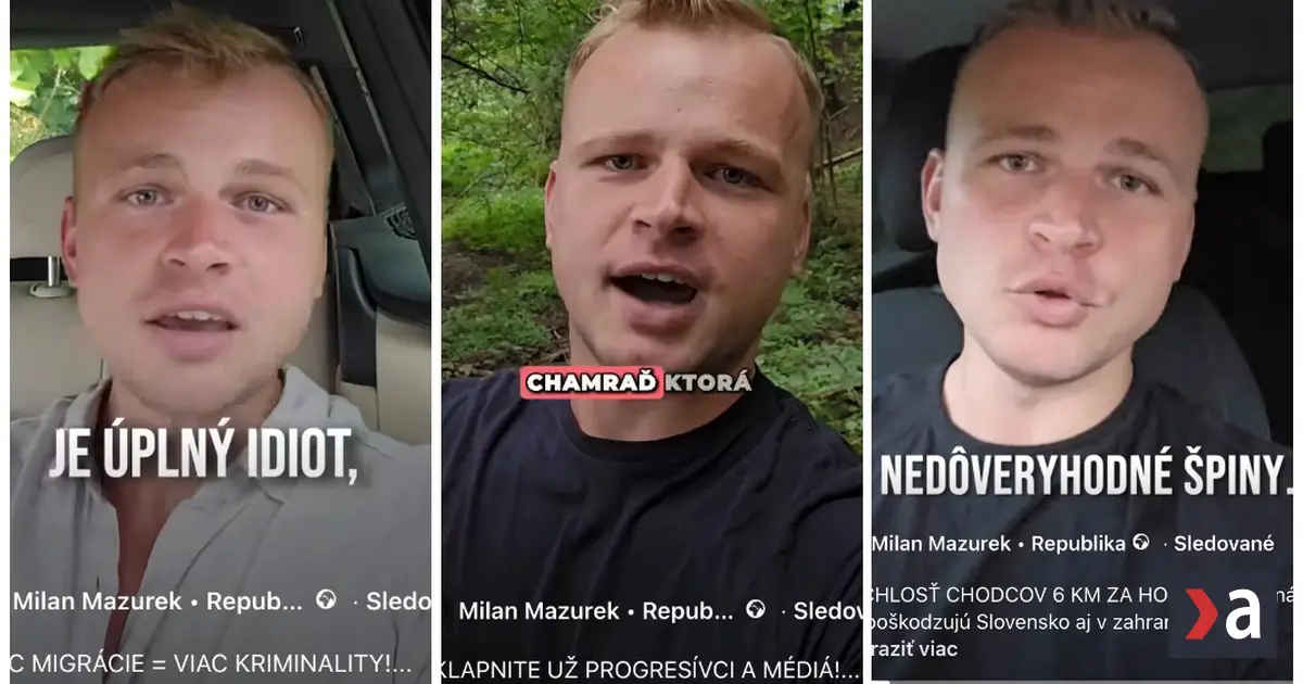 Idioti dementi spin a haved Mazurek sluboval pokoj dnes krici nadava a prevalcoval aj Blahu s Ficom