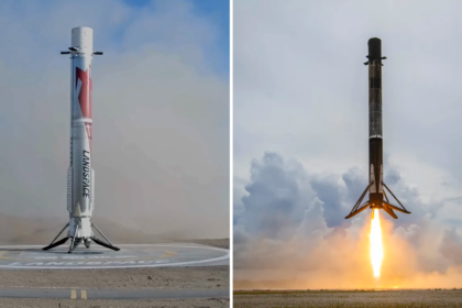 Rival Muskovej rakety to dokazal Cina uspesne zopakovala najslavnejsi manever SpaceX Ma to vsak jeden hacik