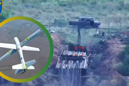 Utok na rusky radar ukrajinsky dron v akcii ako zo Star Wars