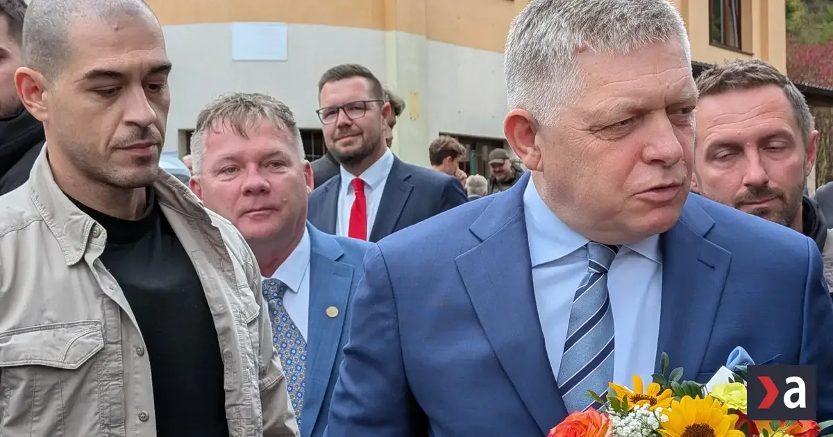 Ficovo uvoľnené stretnutie v Gelnici: Guláš, Drišľak a odkazy na Ukrajinu