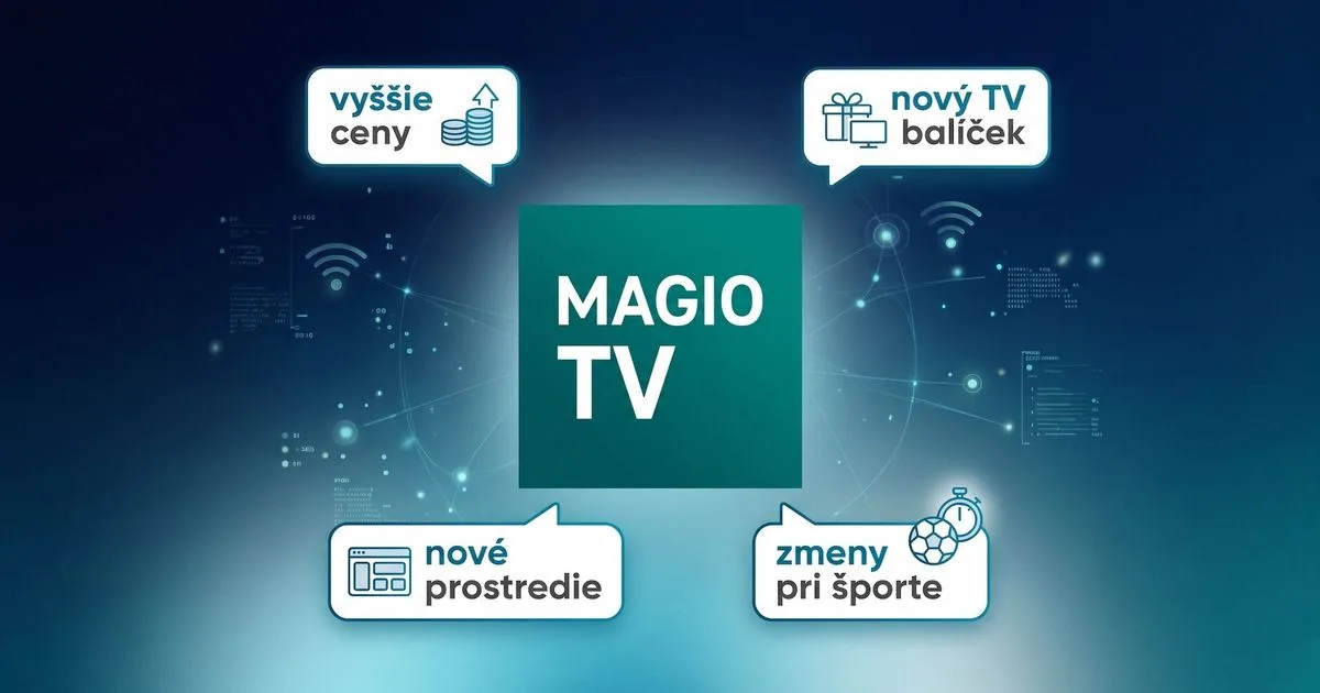 Telekom mení Magio TV a zvyšuje ceny. Výrazne iná bude aj športová ponuka
