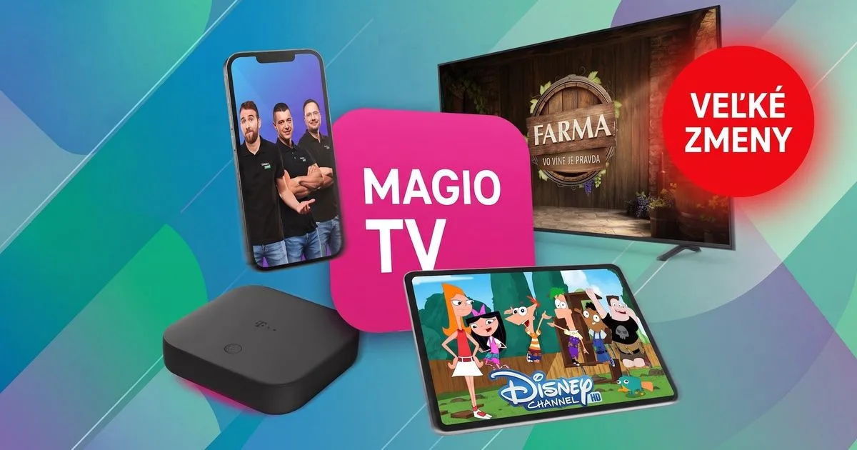 Veľká zmena Magio TV je realitou. Telekom zvýšil ceny, pribudol balík s 200 stanicami